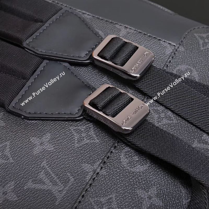 Men LV Louis Vuitton M40527 Explorer Backpack Bag Monogram Handbag Gray