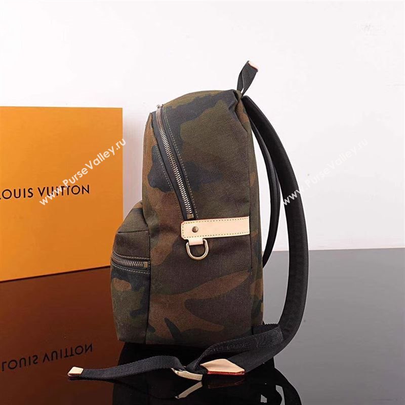 Louis Vuitton M44200 Supreme LV Apollo Large Backpack Bag Monogram Handbag Brown