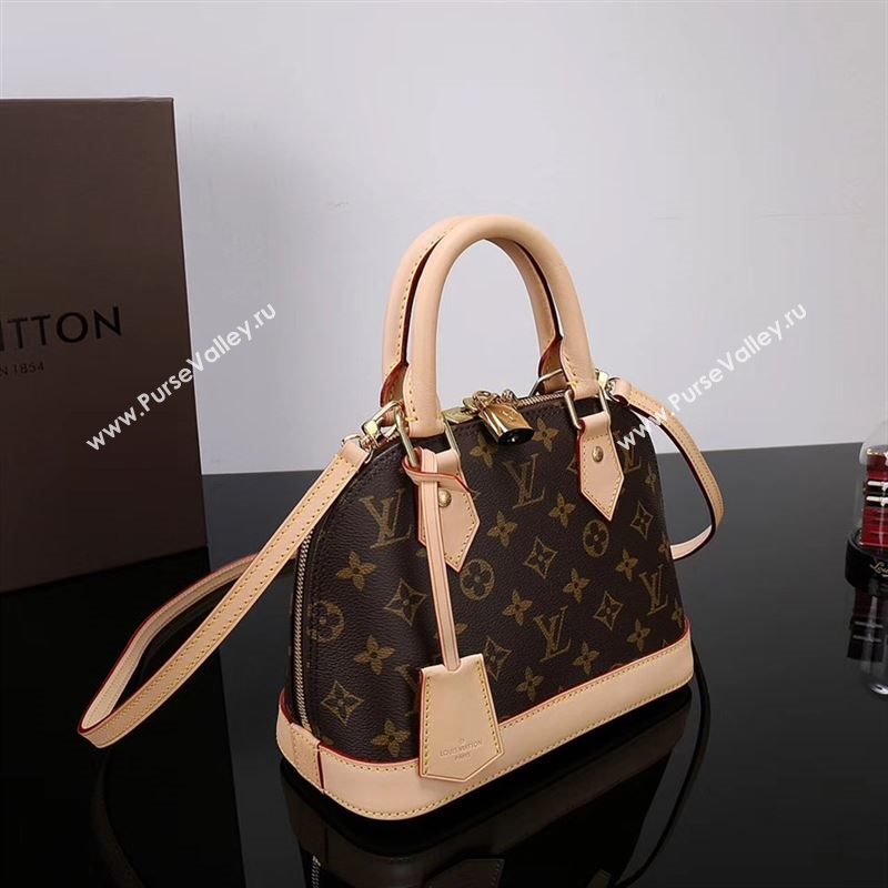 LV Louis Vuitton M53151 Alma Handbag Monogram Bag Beige