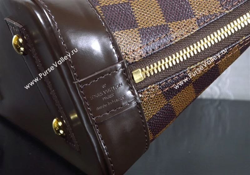 LV Louis Vuitton N41221 Alma BB Handbag Damier Bag Brown