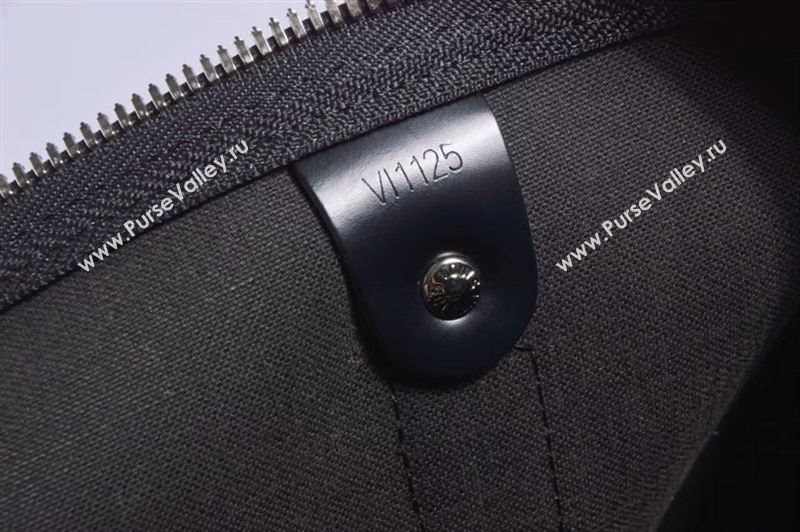 Men LV Louis Vuitton N41413 Keepall 55 Handbag Damier Travelling Bag Gray