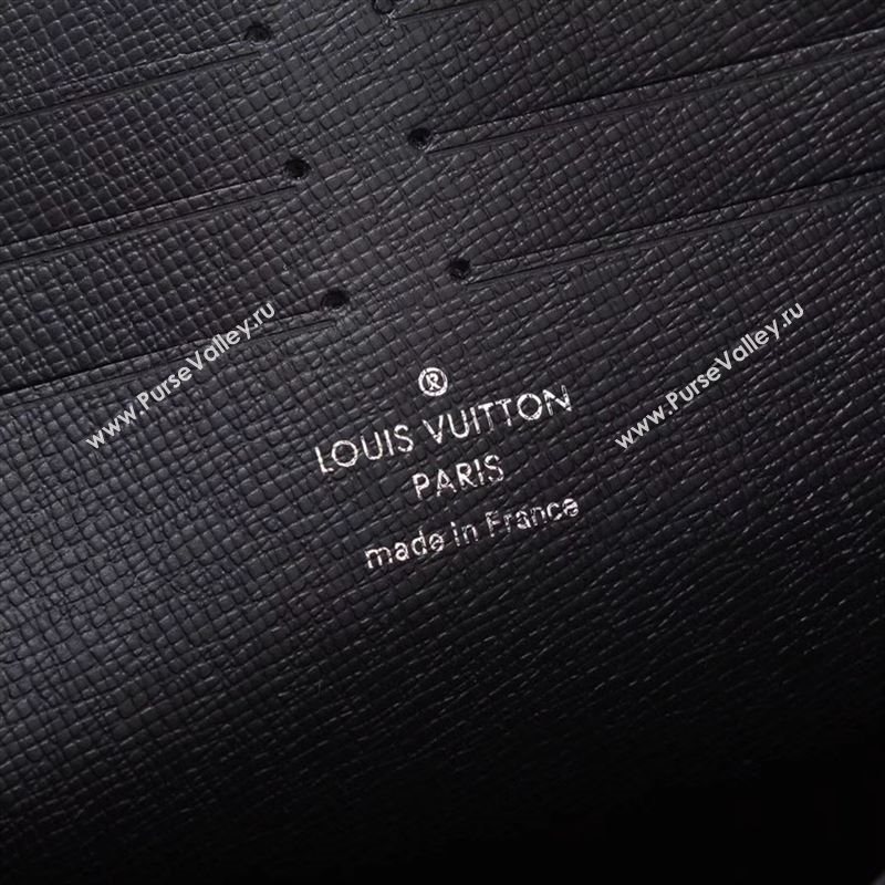 Men LV Louis Vuitton N64442 Pochette Voyage Clutch Handbag Damier League Bag Gray