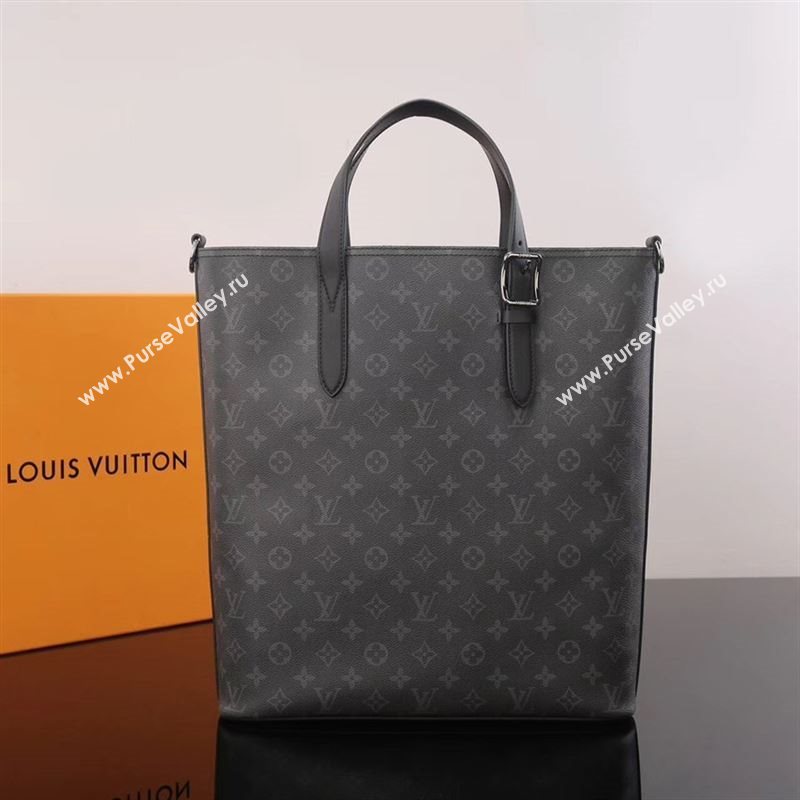 Men LV Louis Vuitton M43421 Apollo Tote Handbag Damier Bag Gray