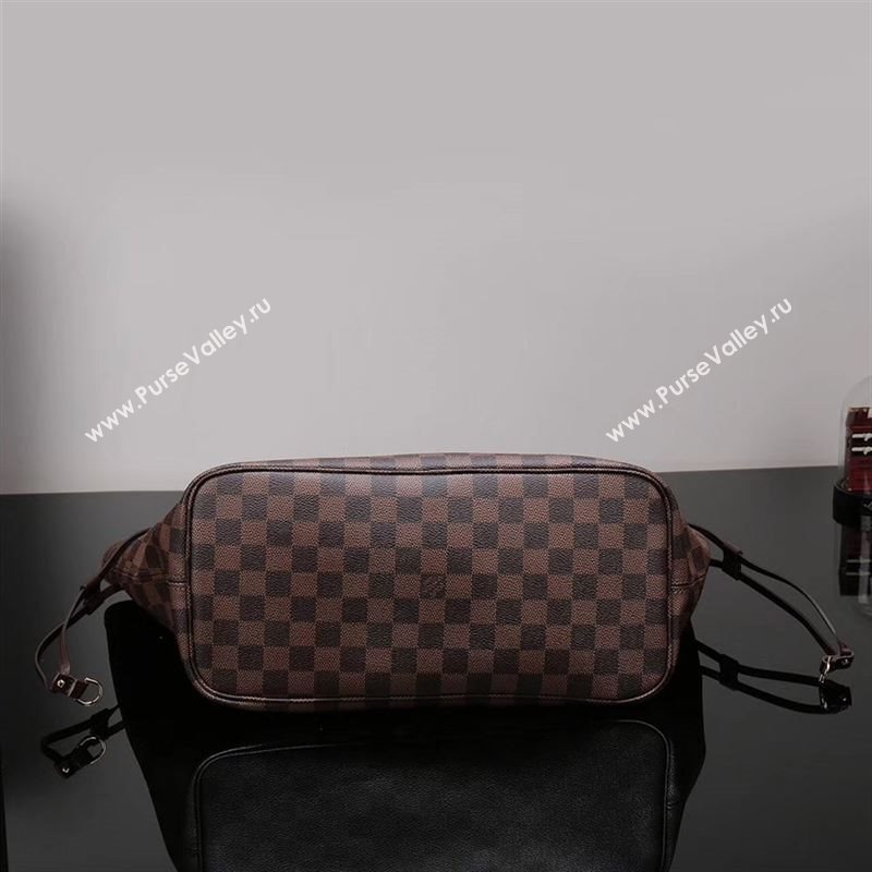 LV Louis Vuitton Neverfull GM Handbag N41357 Damier Bag Brown