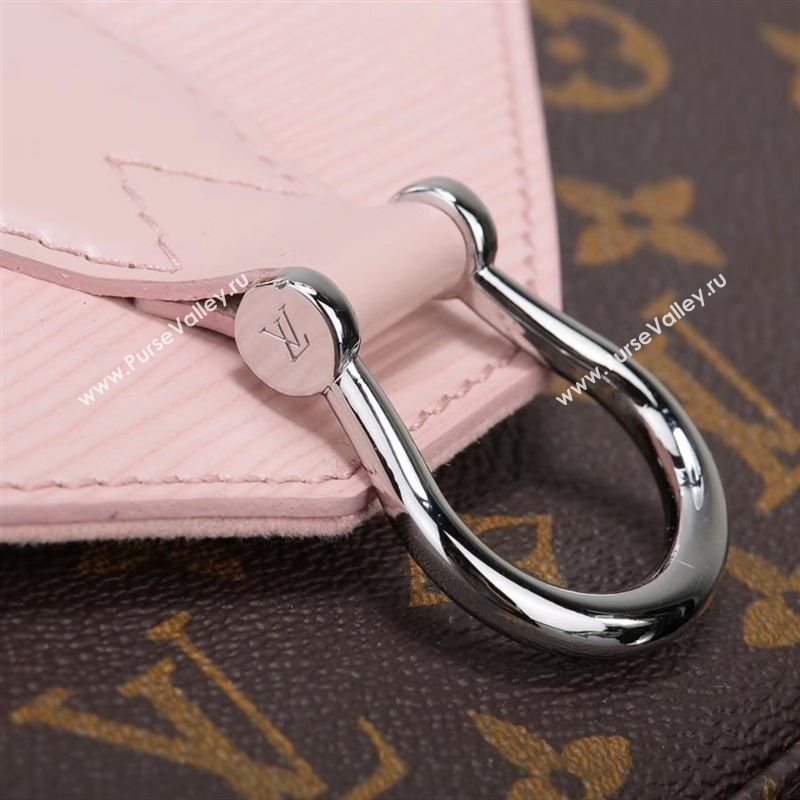 LV Louis Vuitton Saint Michel Handbag M44033 Monogram Epi Bag Pink