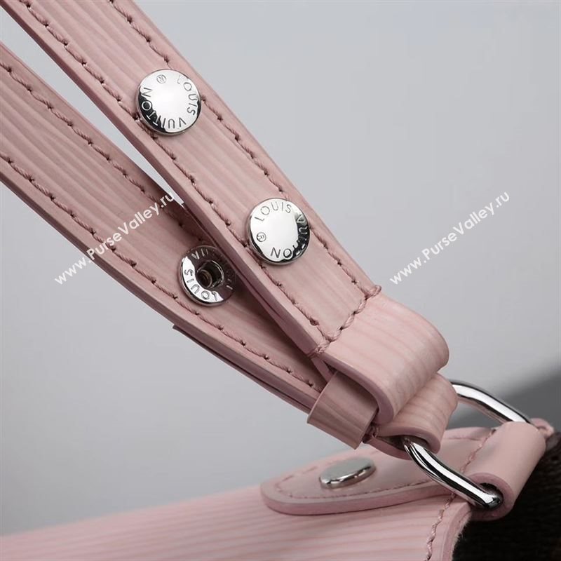 LV Louis Vuitton Saint Michel Handbag M44033 Monogram Epi Bag Pink