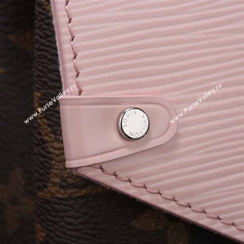 LV Louis Vuitton Saint Michel Handbag M44033 Monogram Epi Bag Pink