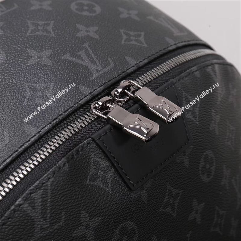 Men LV Louis Vuitton Apollo Backpack Handbag M43408 Monogram Bag Black