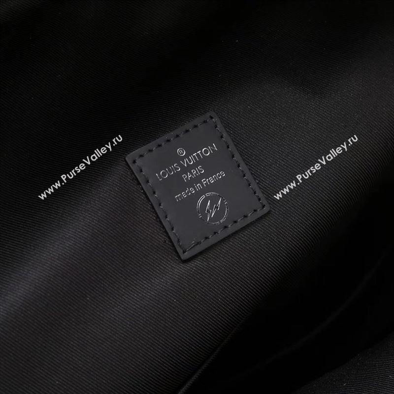 Men LV Louis Vuitton Apollo Backpack Handbag M43408 Monogram Bag Black