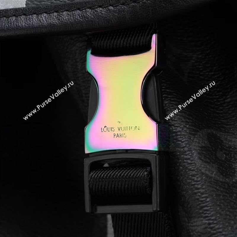 Men LV Louis Vuitton Zack Backpack Handbag M43409 Monogram Bag Black