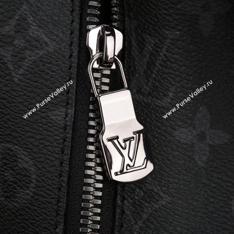 Men LV Louis Vuitton Zack Backpack Handbag M43409 Monogram Bag Black