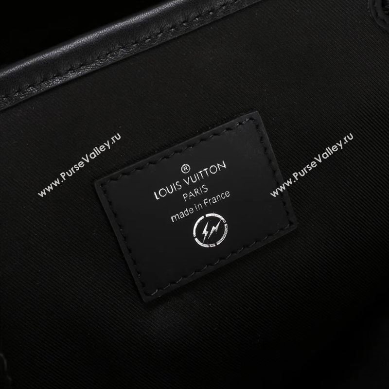 Men LV Louis Vuitton Zack Backpack Handbag M43409 Monogram Bag Black