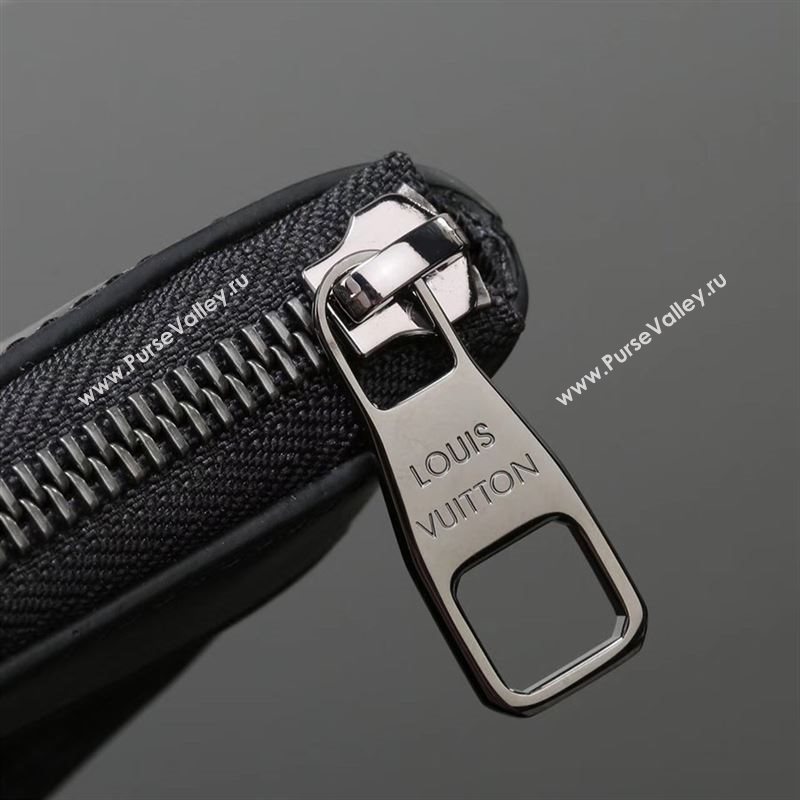 Men LV Louis Vuitton M62291 Pochette Apollo Clutch Bag Monogram Handbag Gray