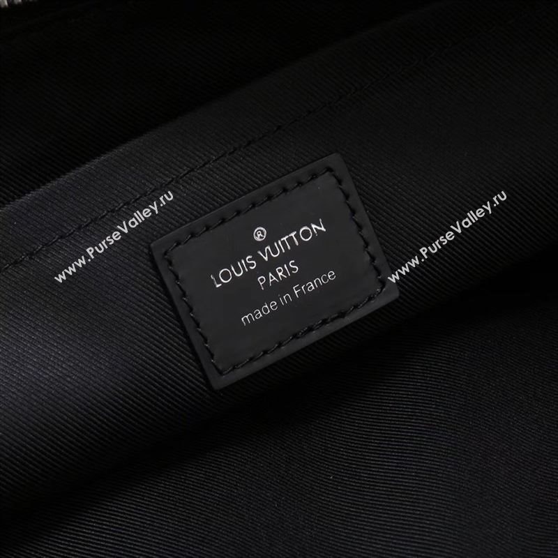 Men LV Louis Vuitton M62291 Pochette Apollo Clutch Bag Monogram Handbag Gray