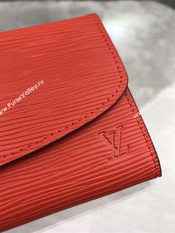 replica Louis Vuitton LV Emilie Wallet Epi Leather Purse Bag Orange M60853 