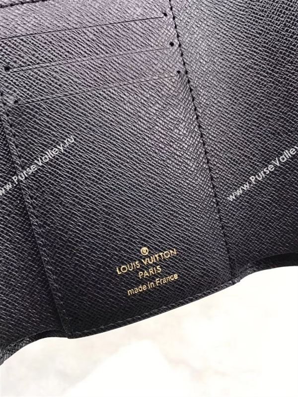 replica Louis Vuitton LV Monogram Victorine Kabuki Wallet Purse Bag Brown M67253