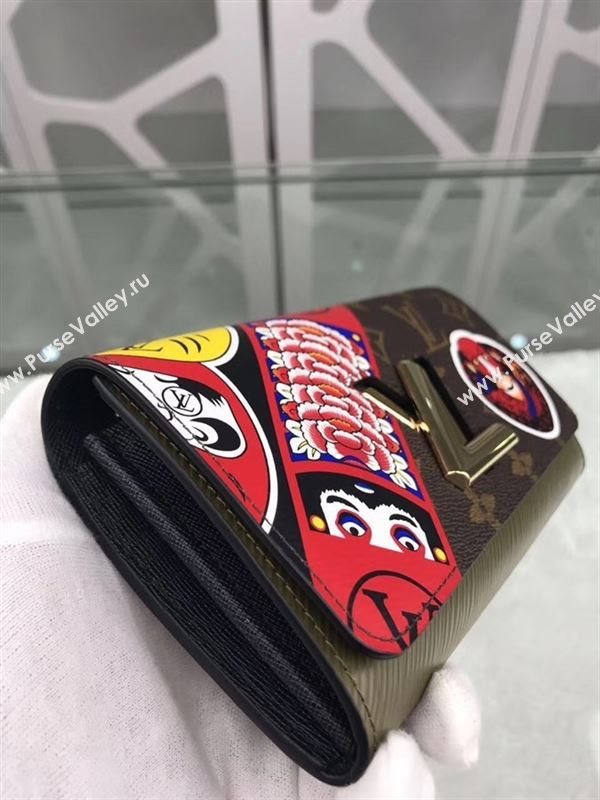 replica Louis Vuitton LV Twist Kabuki Wallet Monogram Purse Bag Brown M67260