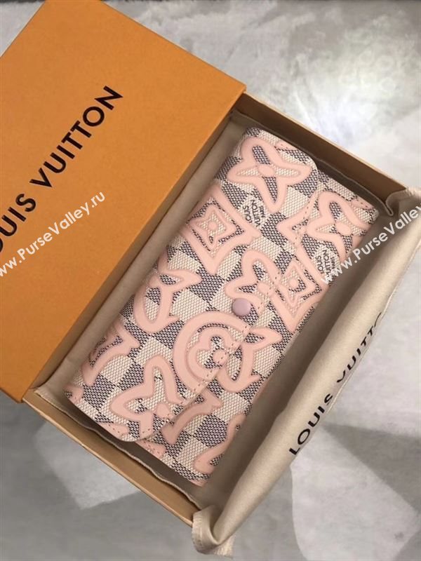 replica Louis Vuitton LV Emilie Wallet Purse Damier Azur Canvas Bag White N60096