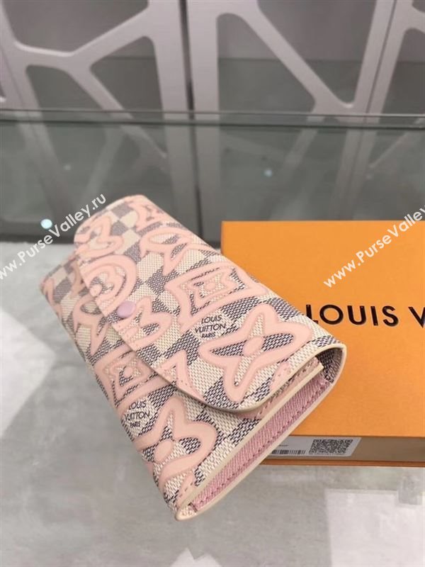 replica Louis Vuitton LV Emilie Wallet Purse Damier Azur Canvas Bag White N60096