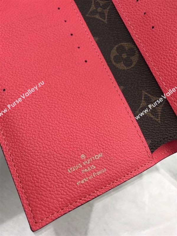 replica Louis Vuitton LV Pallas Short Wallet Monogram Purse Bag Cherry M60140