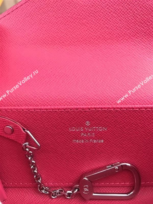 replica Louis Vuitton LV Key Pouch Wallet Epi Leather Purse Bag Rose M56246