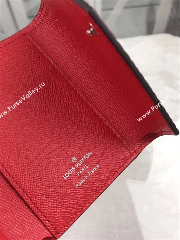 replica Louis Vuitton LV Victorine Epi Leather Wallet Purse Bag Red M62172