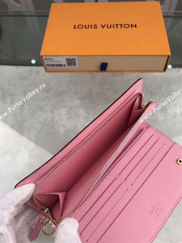 replica Louis Vuitton LV Double Zippy Wallet Monogram Purse Bag White M93751