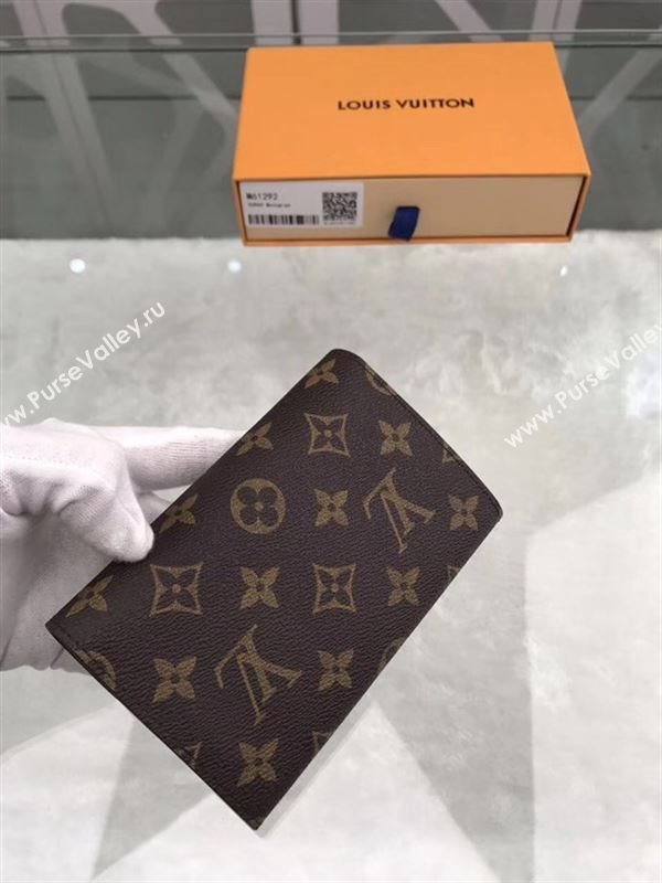 replica Louis Vuitton LV Monogram Victorine Wallet Purse Bag Brown M61292