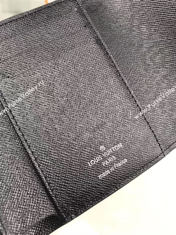 replica Louis Vuitton LV Twist Compact Wallet Epi Leather Purse Bag Black M64414