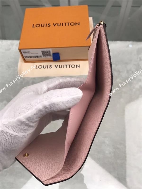 replica Louis Vuitton LV Victorine Love Birds Wallet Monogram Purse Bag M60661 Pink