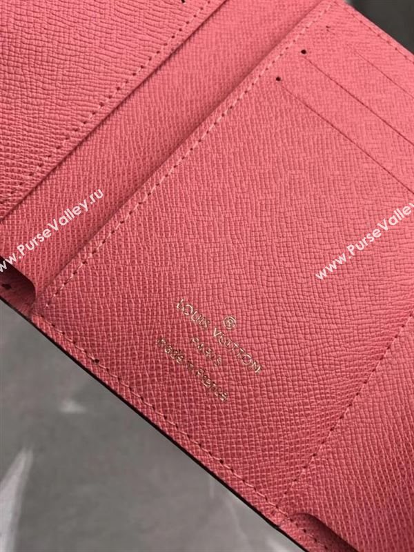 replica Louis Vuitton LV Victorine Love Birds Wallet Monogram Purse Bag M60660 Rose