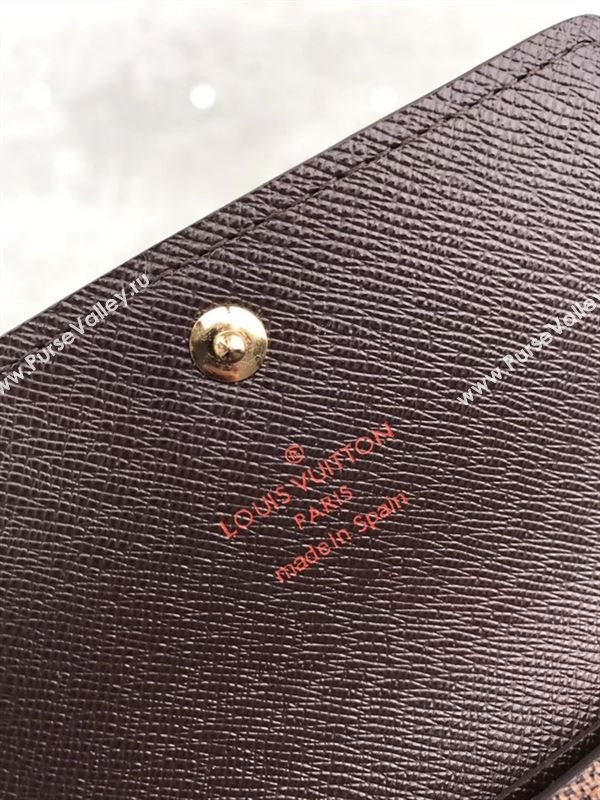 replica Louis Vuitton LV Anais Wallet Damier Purse Bag N63242 Coffee