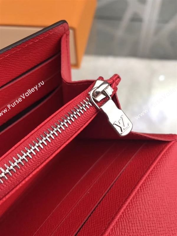 replica Louis Vuitton LV Louise Wallet Epi Clutch Purse Bag M60766 Red