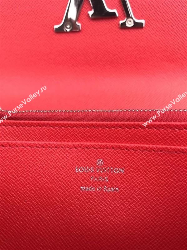 replica Louis Vuitton LV Louise Wallet Epi Clutch Purse Bag M60766 Red