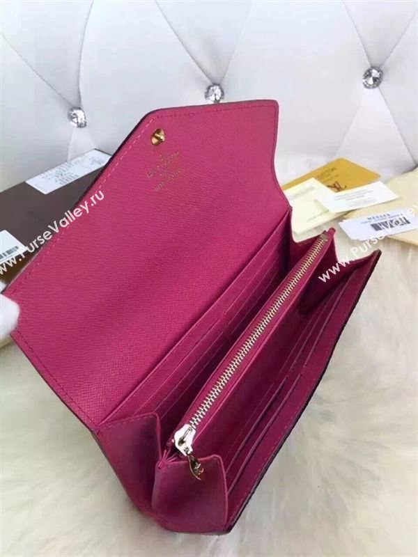 replica Louis Vuitton LV Sarah Wallet Clutch Purse Monogram Bag M60668 Black