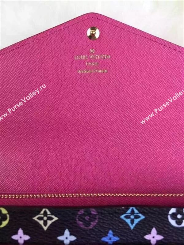 replica Louis Vuitton LV Sarah Wallet Clutch Purse Monogram Bag M60668 Black