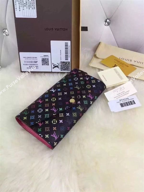 replica Louis Vuitton LV Sarah Wallet Clutch Purse Monogram Bag M60668 Black