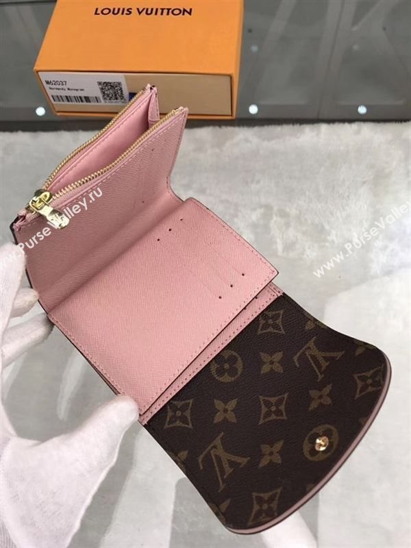 replica Louis Vuitton LV Ariane Wallet Monogram Canvas Purse Bag Pink M62037