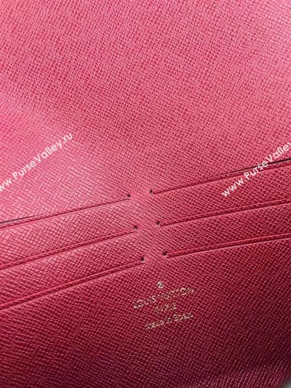 replica Louis Vuitton LV Jeanne Wallet Clutch Monogram Canvas Purse Bag Wine M62155
