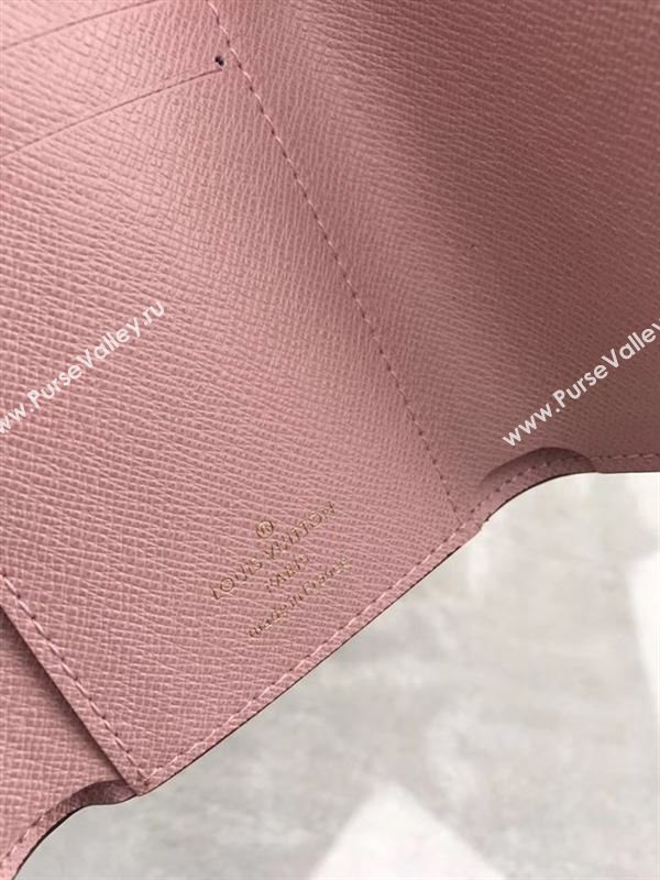 replica Louis Vuitton LV Victorine Wallet Monogram Canvas Purse Bag Pink M62360