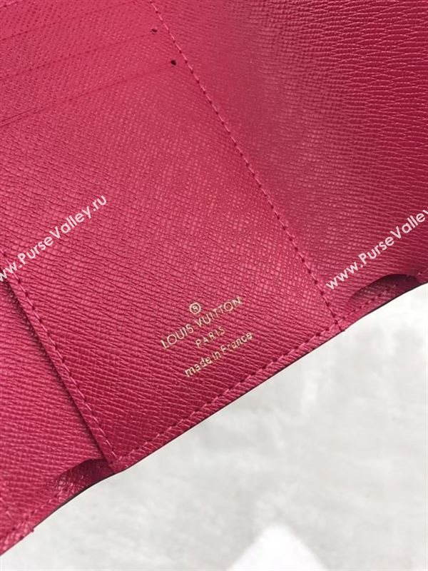 replica Louis Vuitton LV Victorine Wallet Monogram Canvas Purse Bag Rose M41938