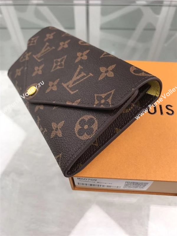 replica Louis Vuitton LV Josephine Wallet Monogram Canvas Purse Bag Yellow M60709