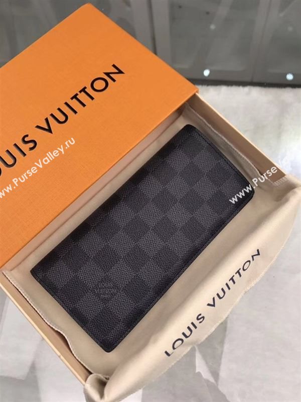 replica Louis Vuitton LV Alexander Wallet Damier Graphite Canvas Purse Bag N61063