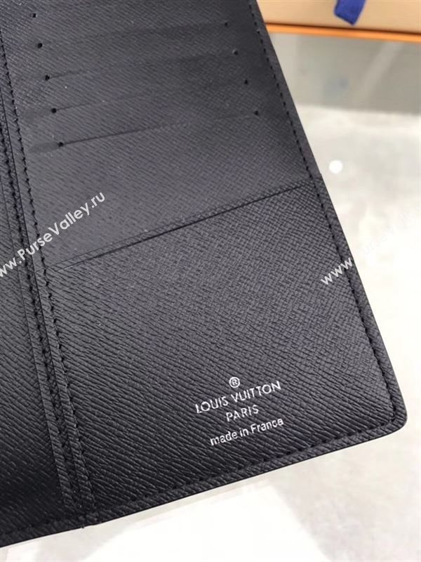 replica Louis Vuitton LV League Brazza Wallet Damier Graphite Canvas Purse Bag N64438