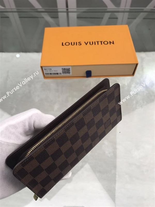 replica Louis Vuitton LV Zippy Josephine Wallet Damier Canvas Purse Bag N61728