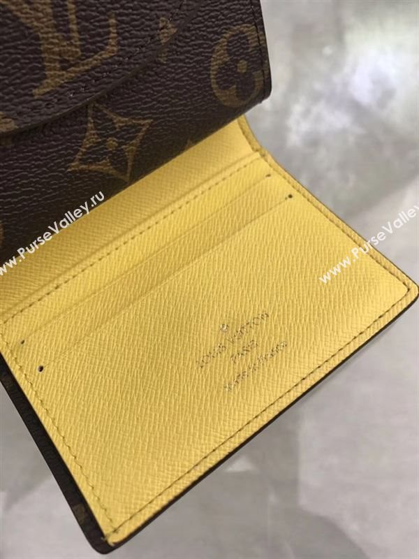 replica Louis Vuitton LV Helene Wallet Monogram Canvas Purse Bag Yellow M60253