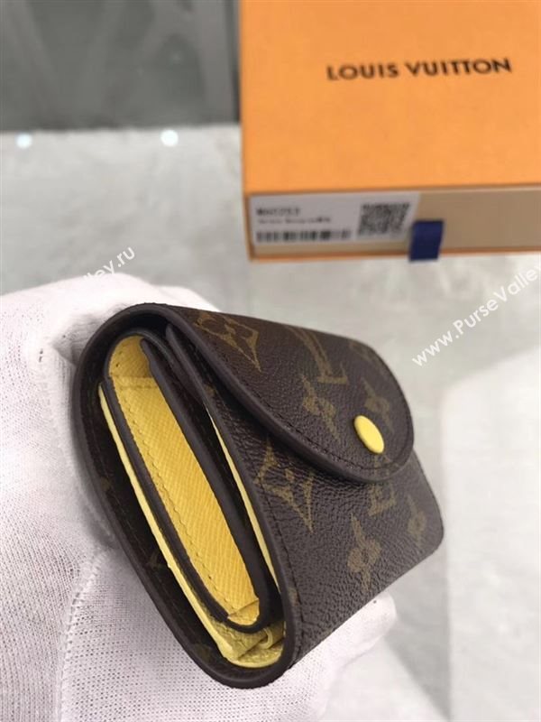 replica Louis Vuitton LV Helene Wallet Monogram Canvas Purse Bag Yellow M60253