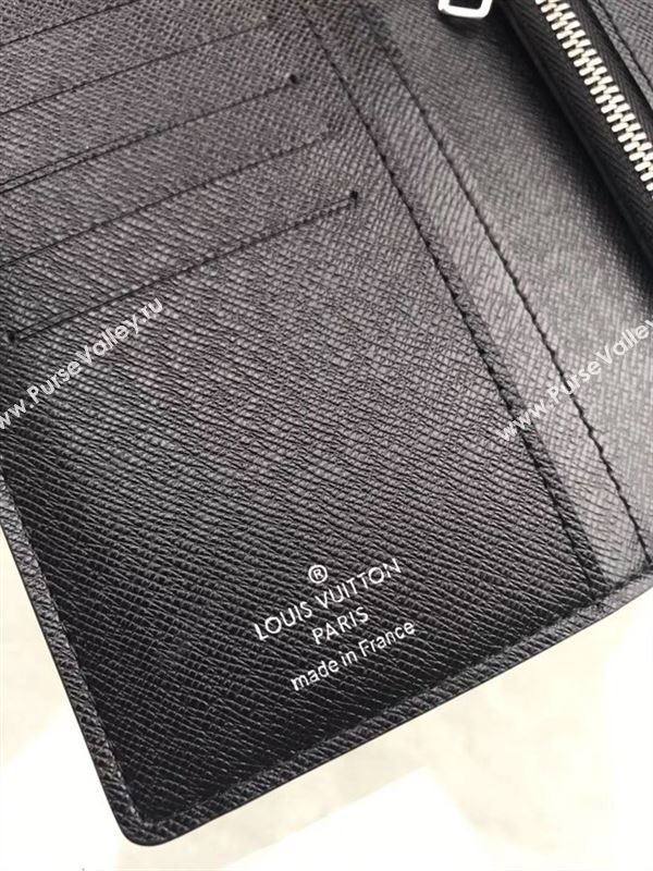 replica Louis Vuitton LV Regular Wallet Damier Graphite Canvas Purse Bag Gray N61226