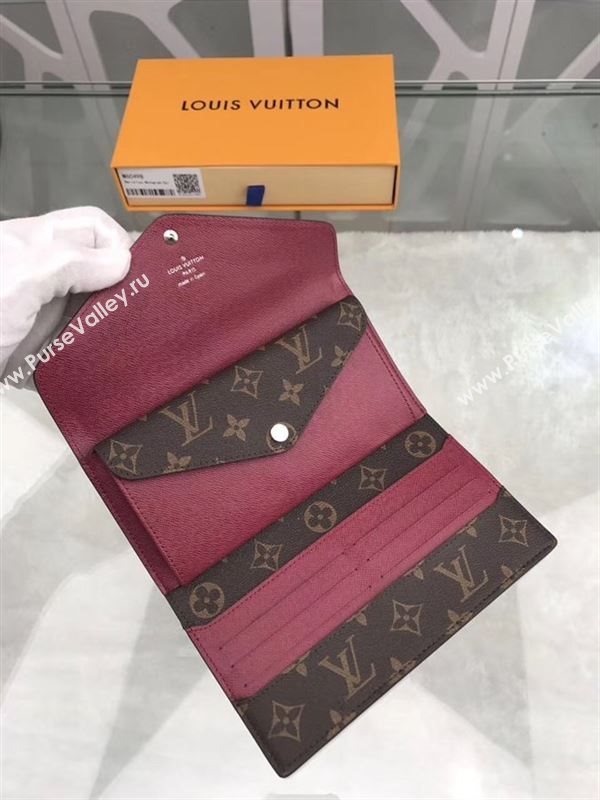 replica Louis Vuitton LV Marie-Lou Wallet Monogram Epi Leather Purse Bag Maroon M60498