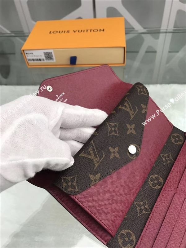 replica Louis Vuitton LV Marie-Lou Wallet Monogram Epi Leather Purse Bag Maroon M60498
